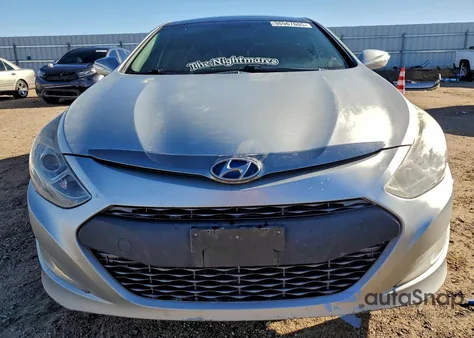 2015 Hyundai Sonata Hybrid z USA, uszkodzony, nr VIN KMHEC4A46FA128943